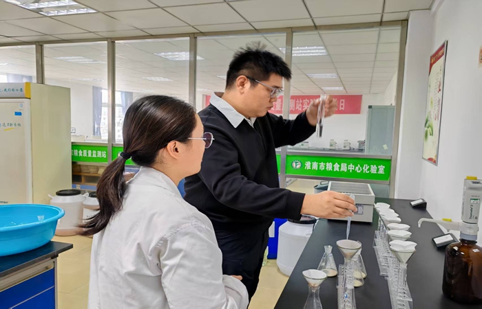 以训促技强本领 严把粮食质量安全关 农水集团开展粮油质量检验员专题培训